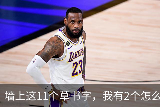 墙上这11个草书字，我有2个怎么也不敢认！能全认出来的，老师您肚里的墨水我是真服气——草书写慢一点，是更扎实，还是反而失了笔势？