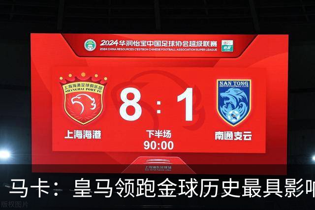 马卡：皇马领跑金球历史最具影响力俱乐部，C罗个人积分第一